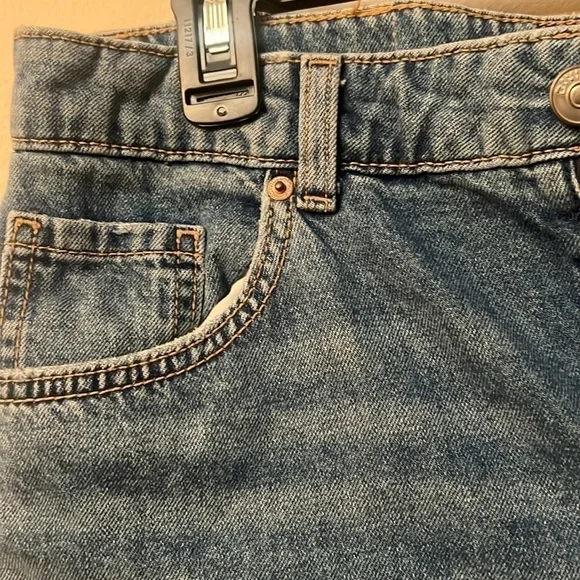 Divided blue jeans distress oversize wide leg grunge y2k retro - Picture 8 of 9